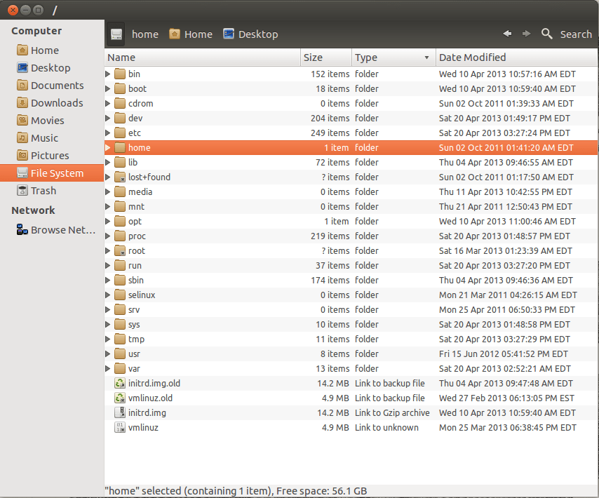 nautilus How to enable Linux Mint List View alternating row colors