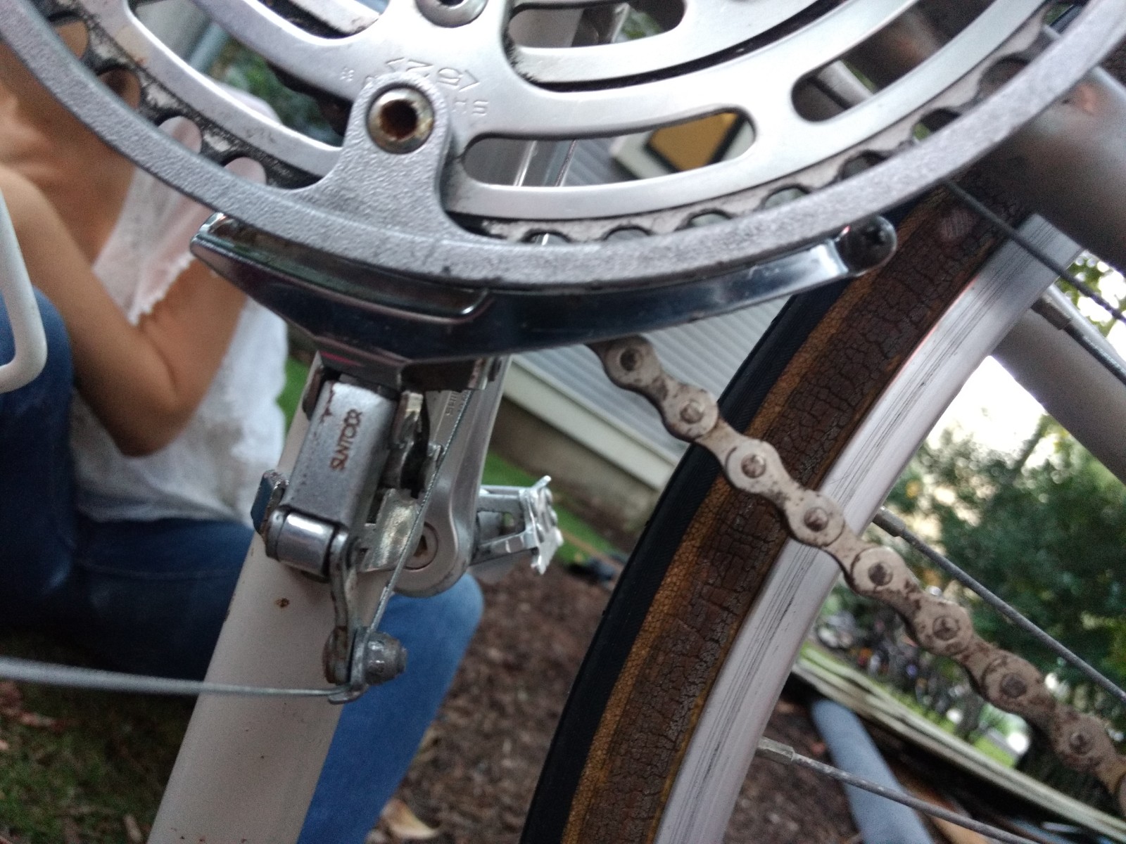 Derailleur out of alignment after cable snapped Bicycles Stack Exchange