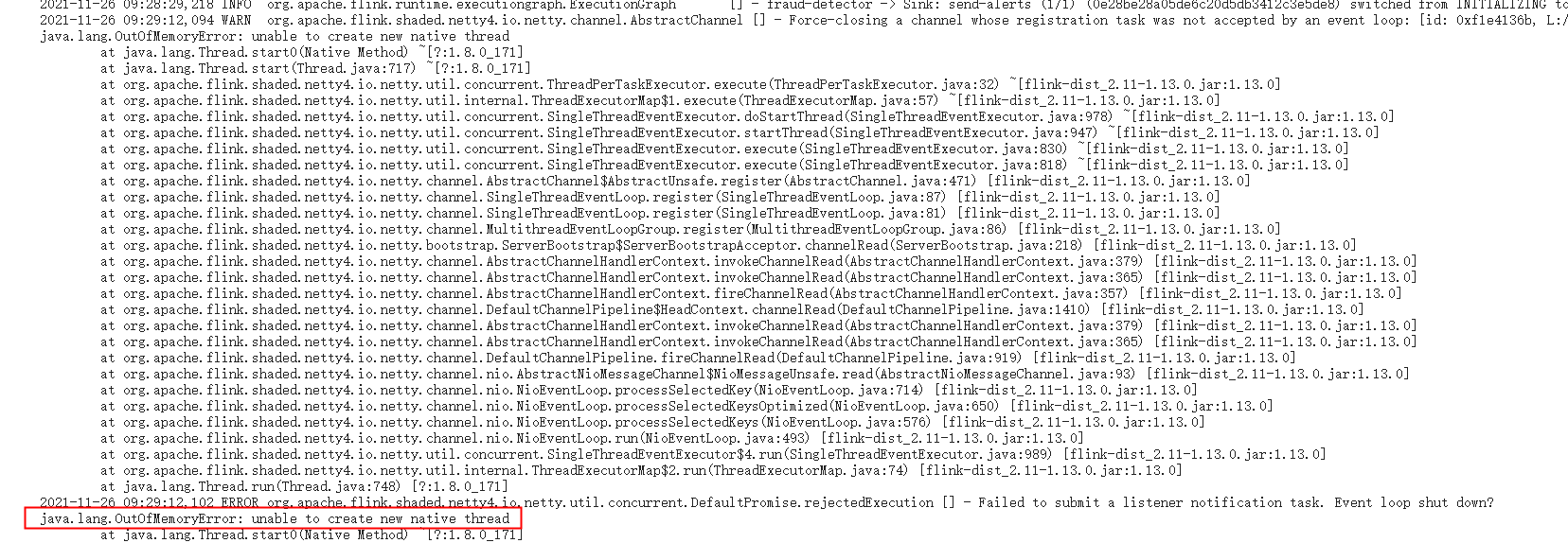 How to fix the error "the flink application failed to deploy on yarn