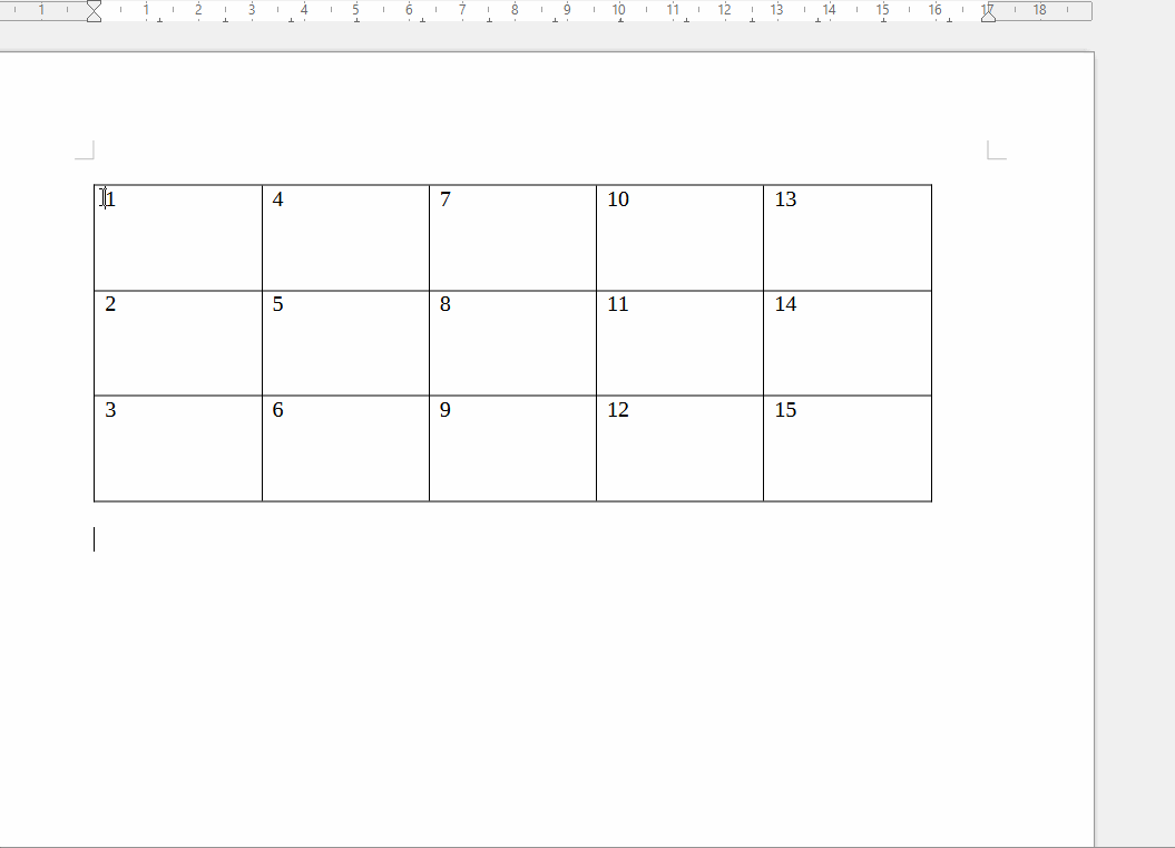 microsoft word Rotating a table in LibreOffice Writer Super User