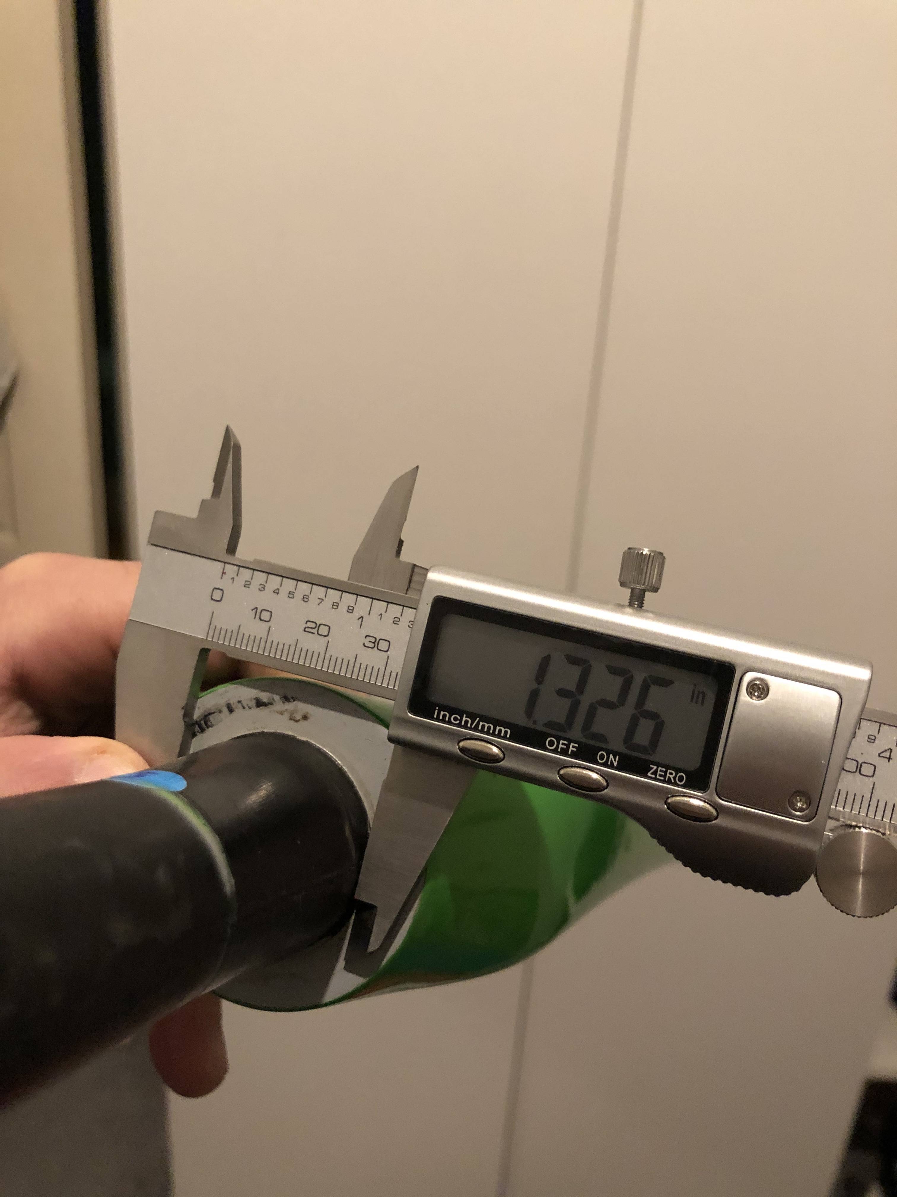 road bike Tapered fork steerer tube measurement Bicycles Stack Exchange