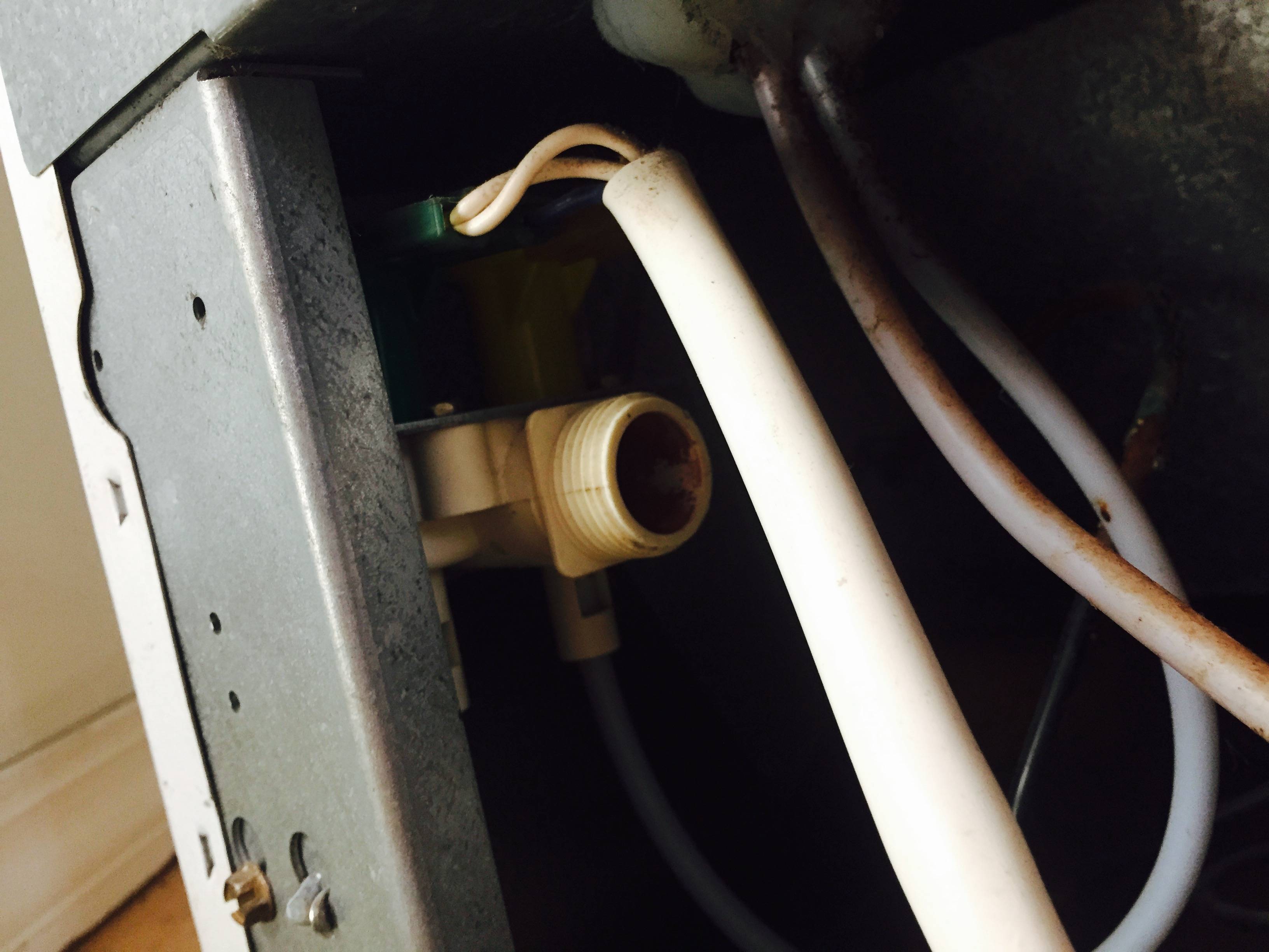 appliances How do I hook up a water line to the icemaker on my old
