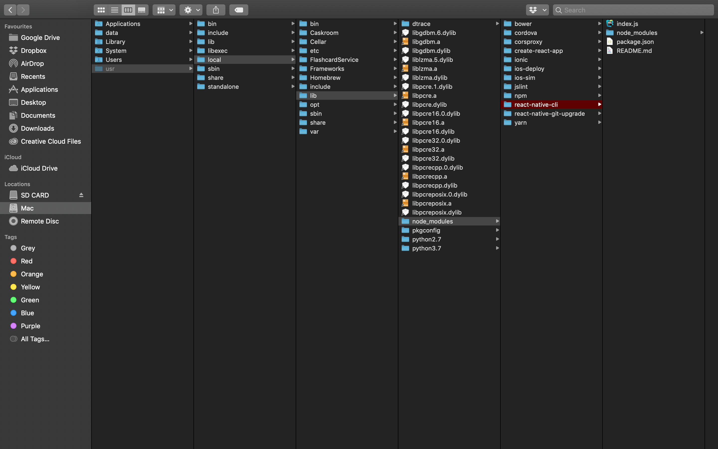 reactnative npm install g 在卸载 reactnativecli 时不起作用？_Stack Overflow中文网