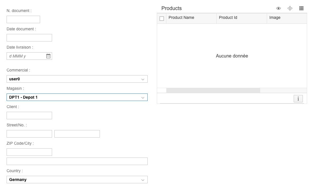 javascript Layout on Sapui5 with Form and GridTable Stack Overflow