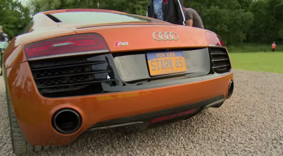 marvel cinematic universe Which car was Tony Stark