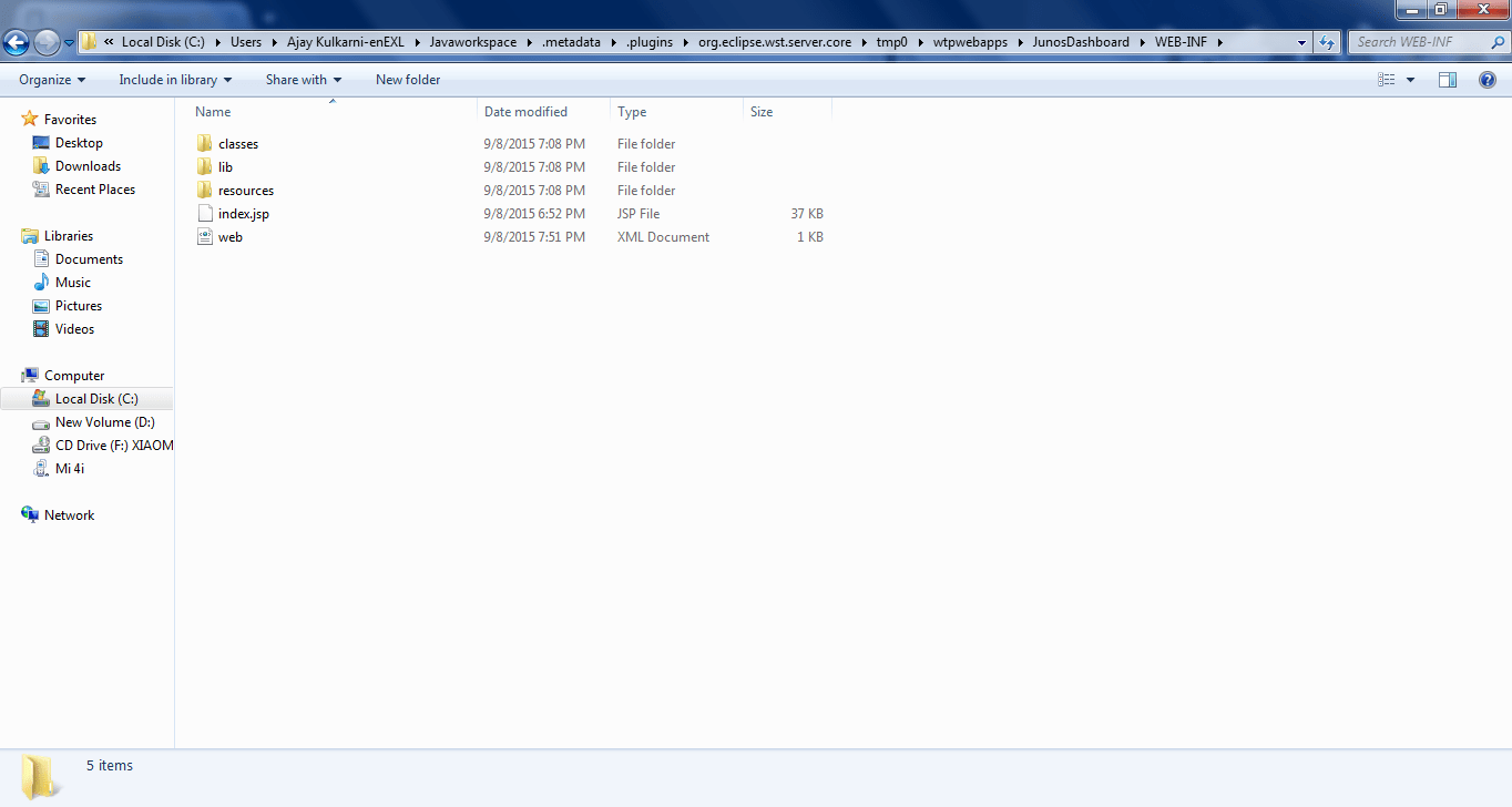 Eclipse java.lang.IllegalArgumentException The main resource set