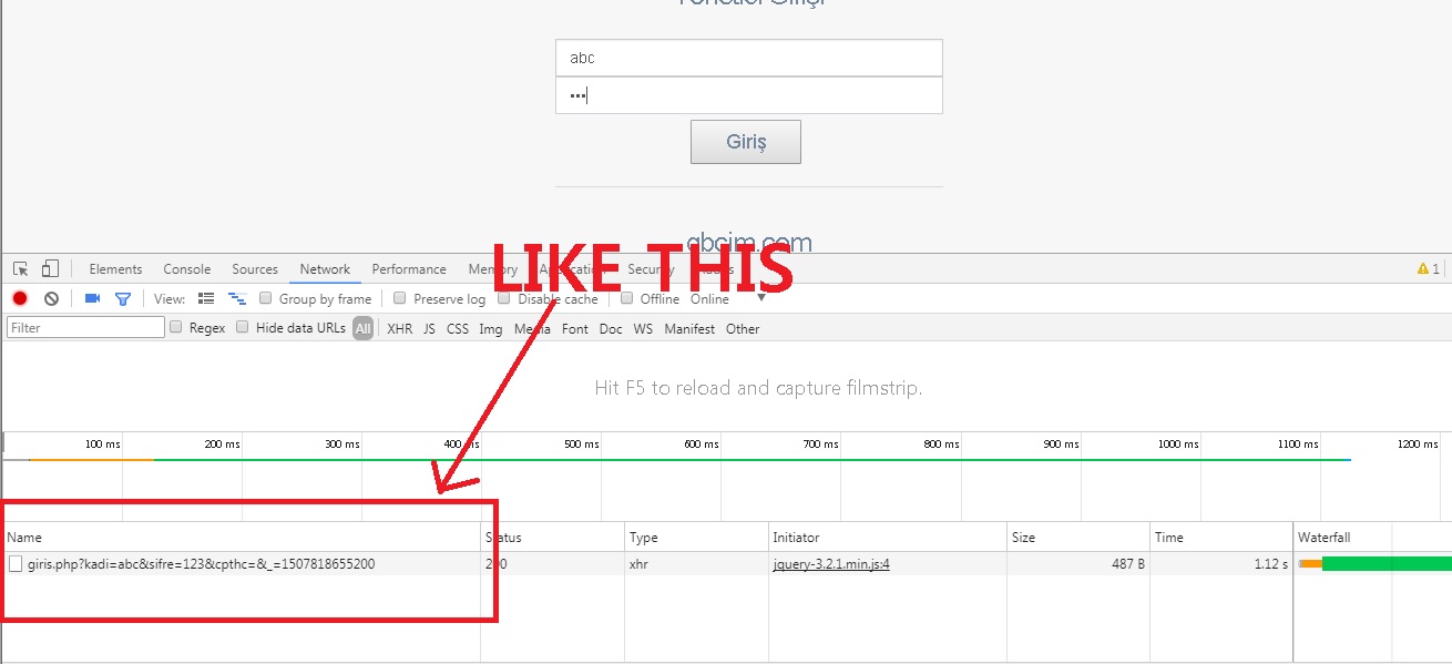 javascript Ajax url contain data Stack Overflow