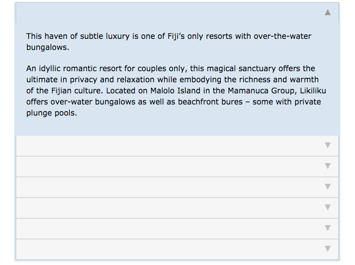 javascript jQuery Accordion tabs don't open using responsive tabs to