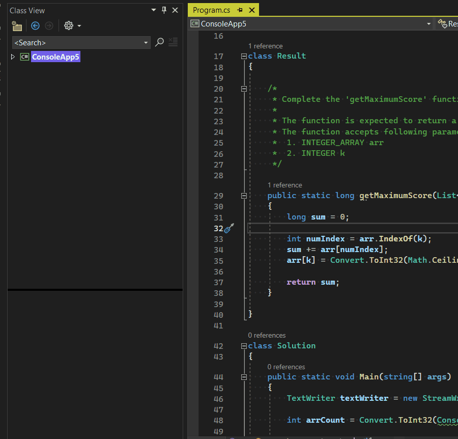 Visual Studio 2022 How to locate current file in Class View using a shortcut? Stack Overflow