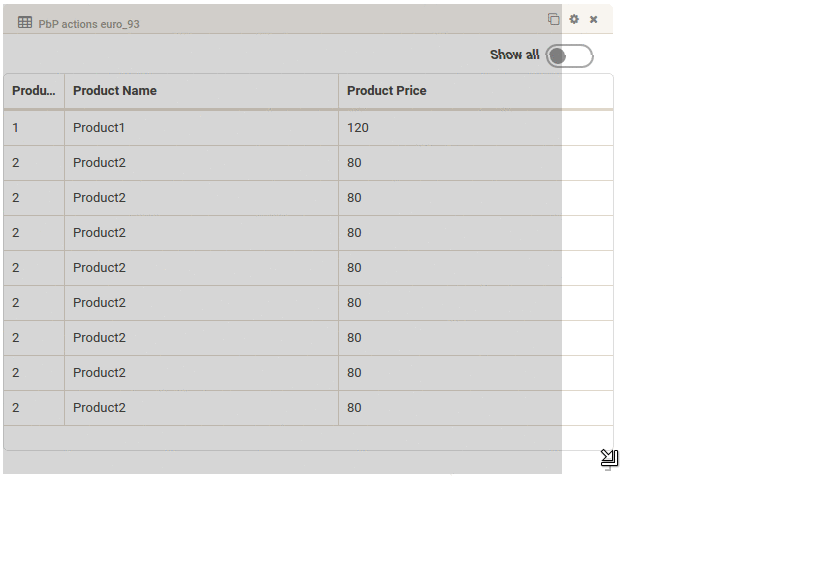 html Trouble with reactbootstraptable width Stack Overflow