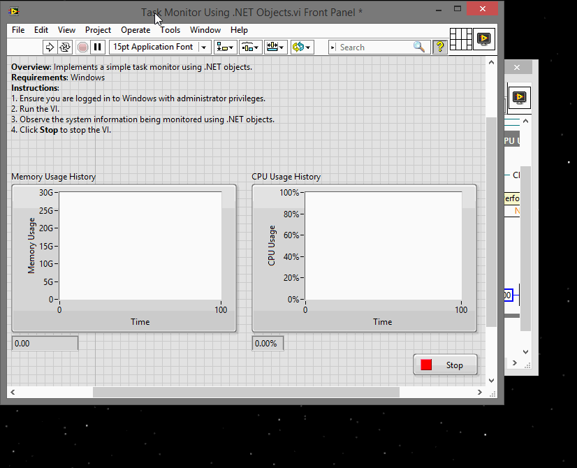 How to pass out a reference in a LabVIEW VI as an