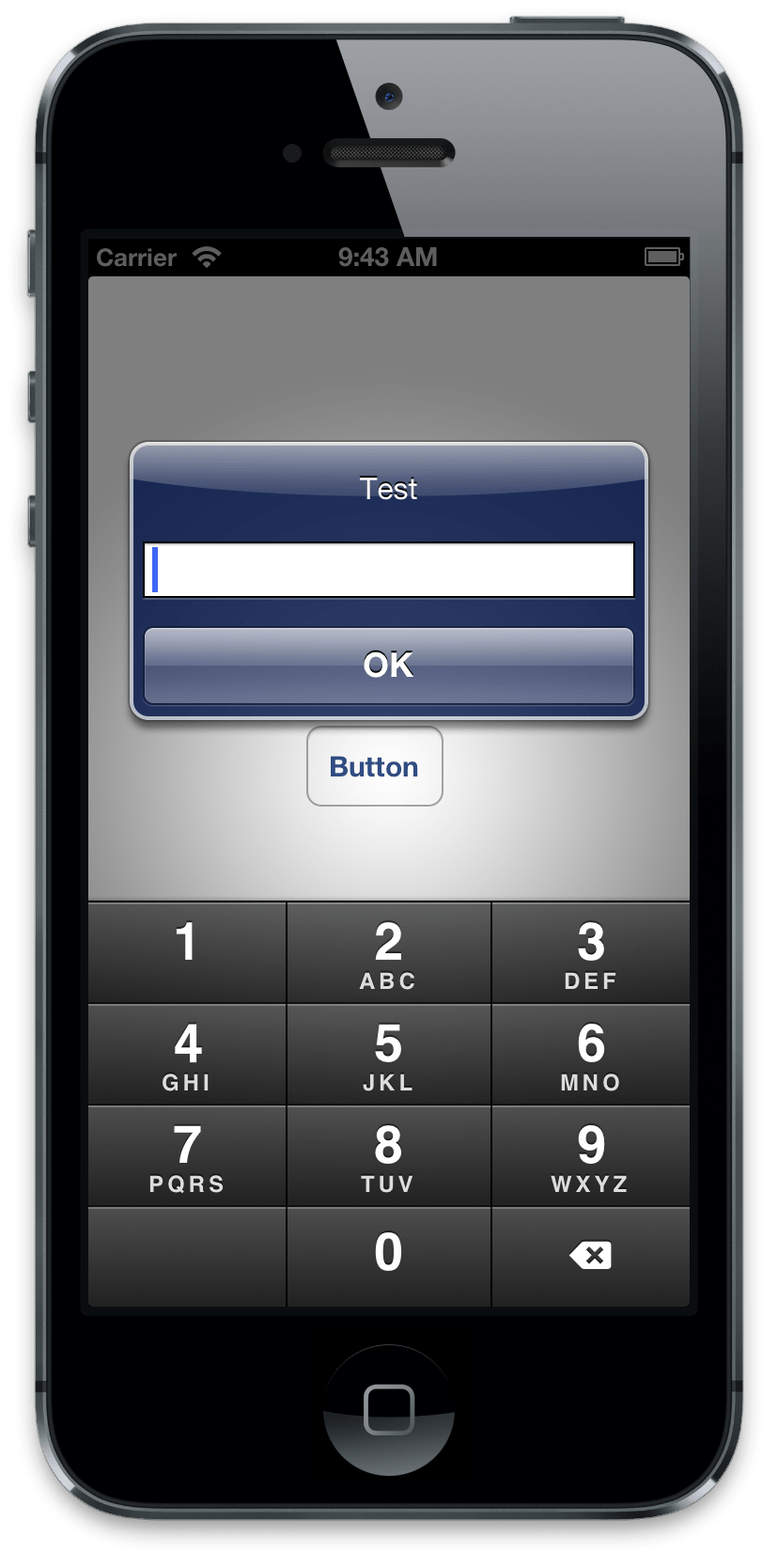ios UIAlertView textfield keyboard type Stack Overflow