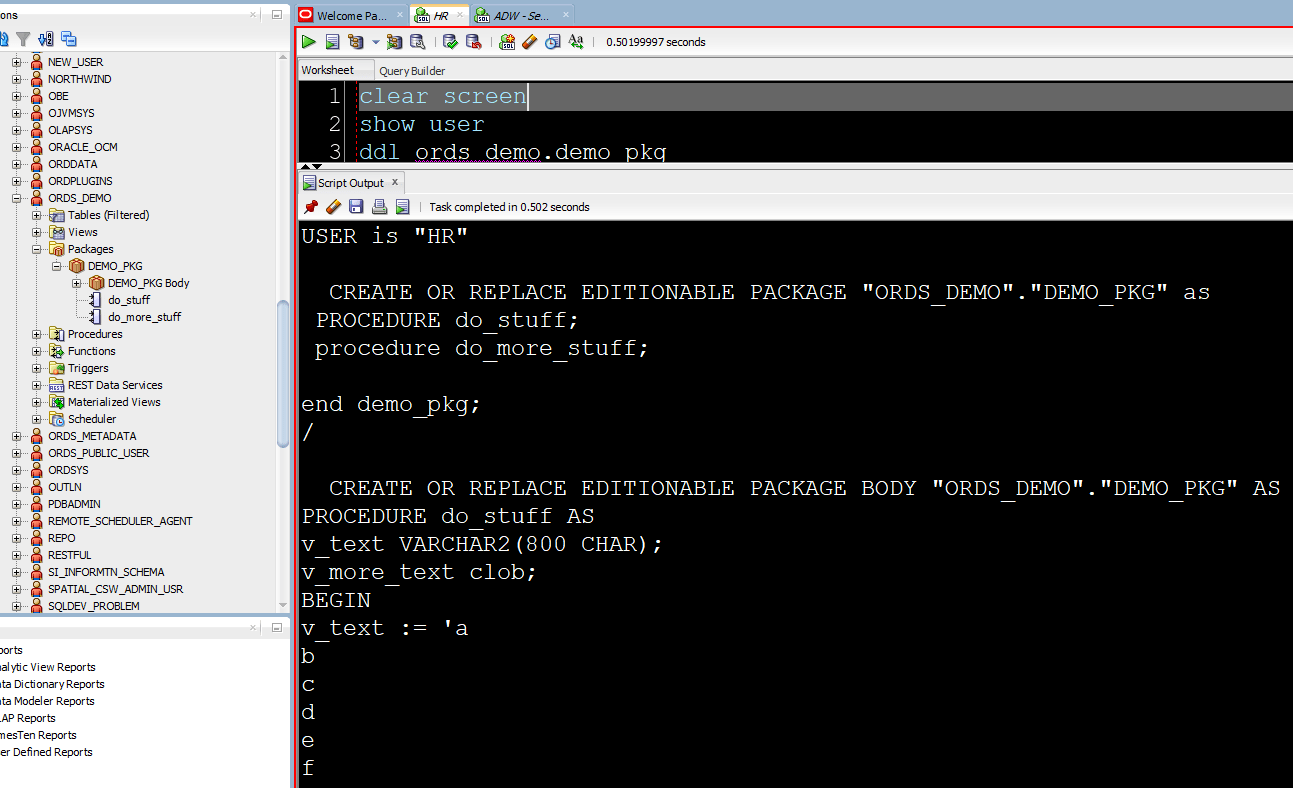 oracle Get the DDL for a function in a package Stack Overflow
