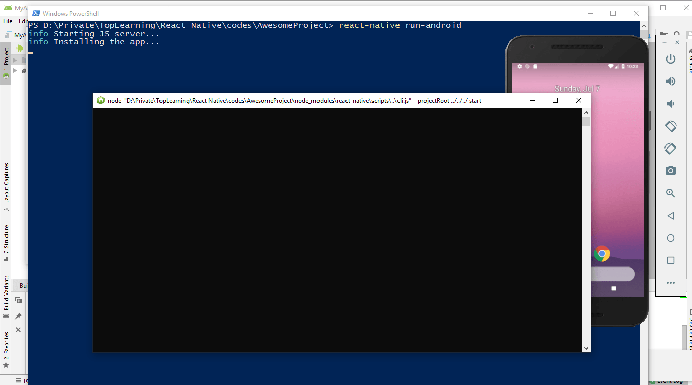 node.js nodejs server opens and closes quickly after