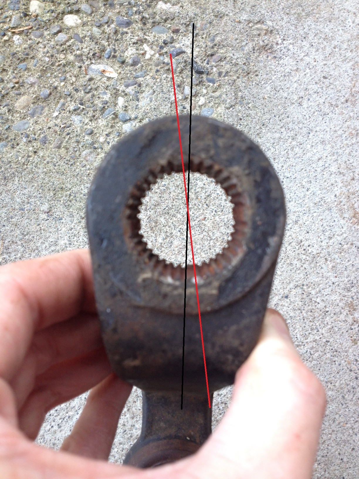 steering Should replacement pitman arm have the same gear teeth