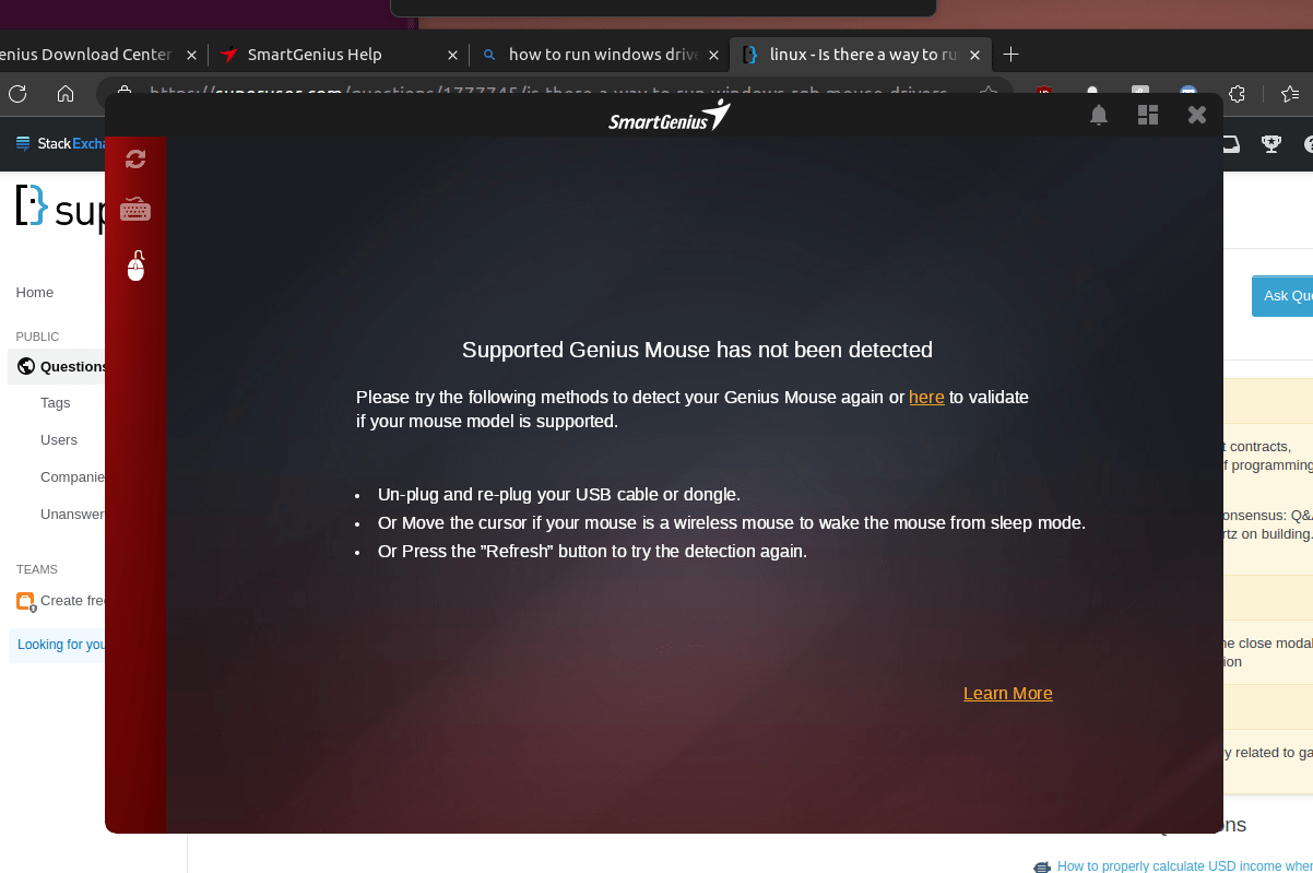 linux - Is there a way to run Windows RGB mouse drivers on Ubuntu