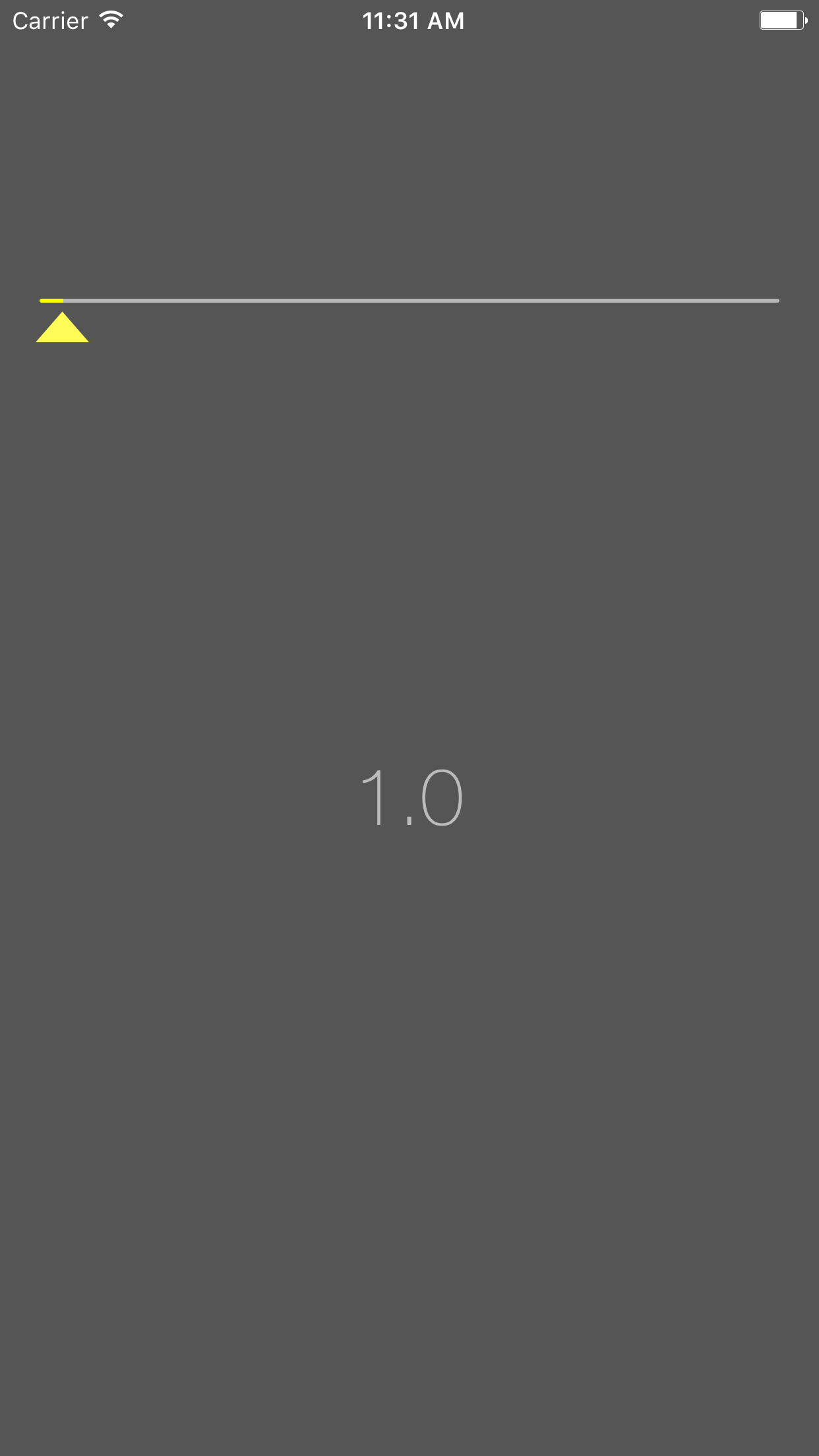 ios UISlider not moving to it's edge Stack Overflow