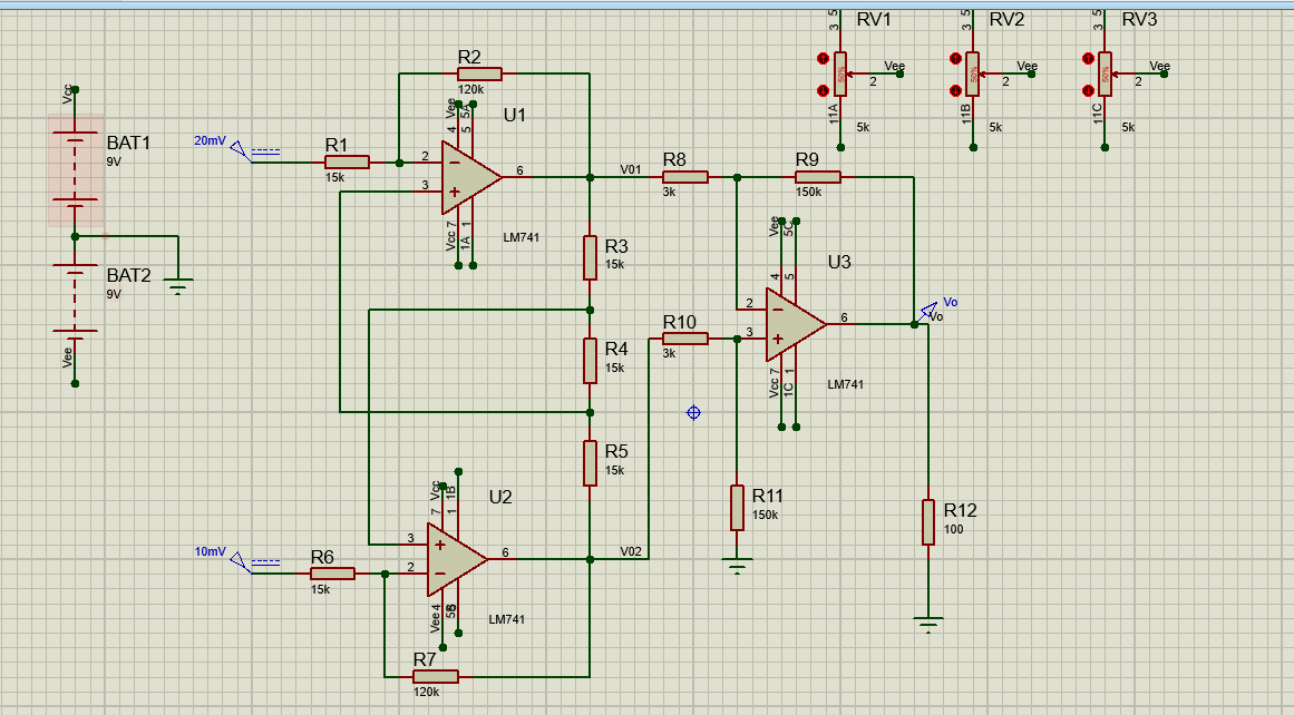 Electronic Offset voltage comes to saturation in coupling amplifier
