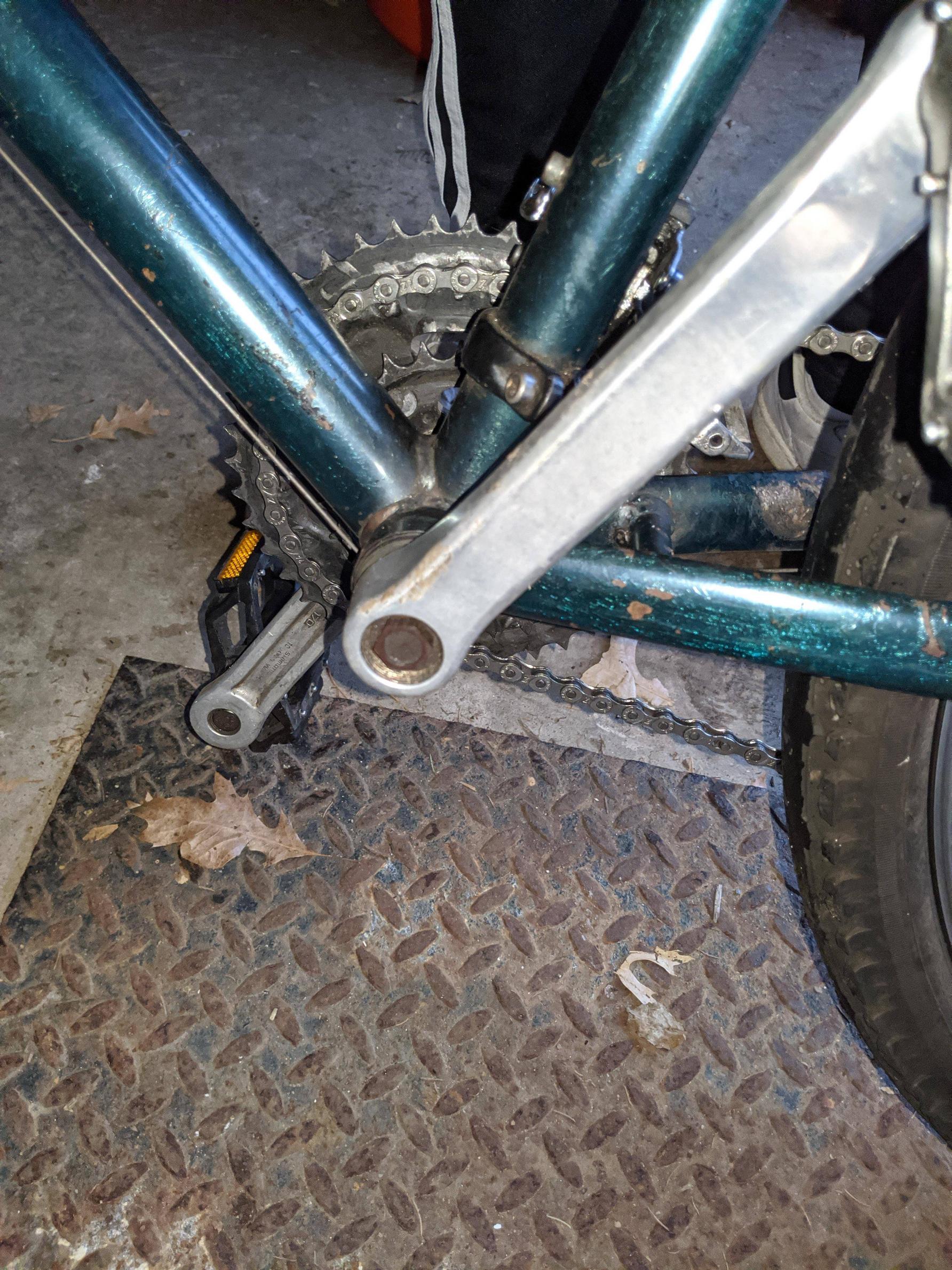 Need new crankset for a 15+ year old bike [chain slipping on gears