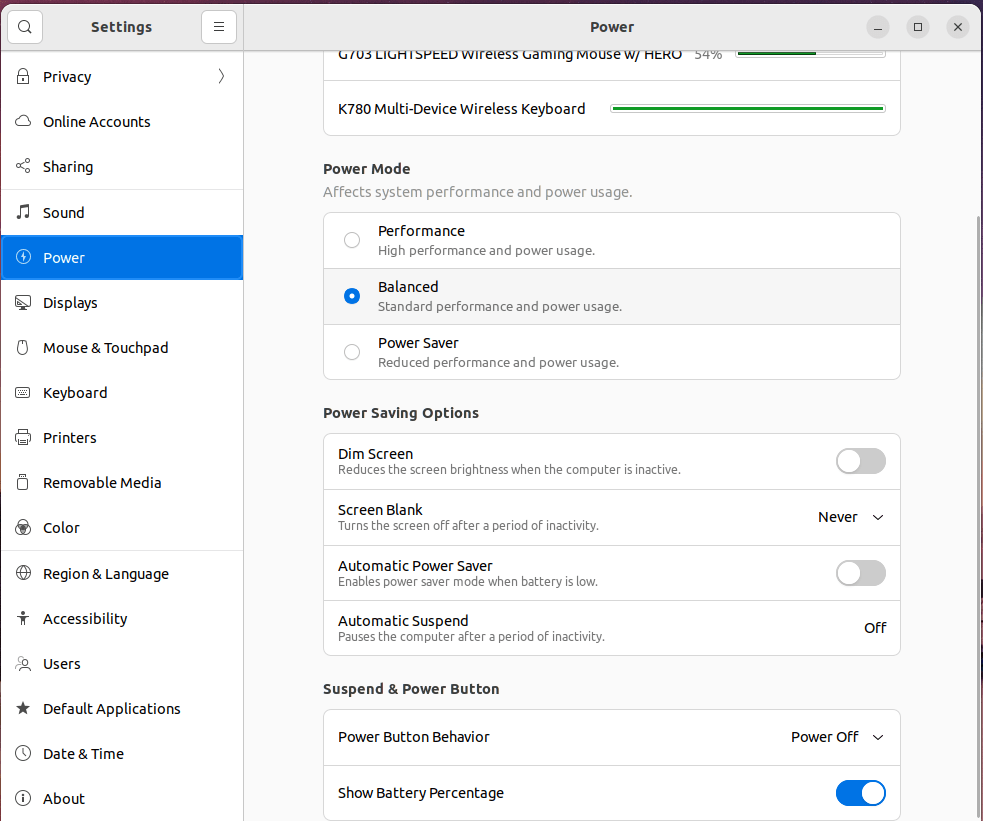 22.04 Laptop sleeps even though sleep is disabled despite power and