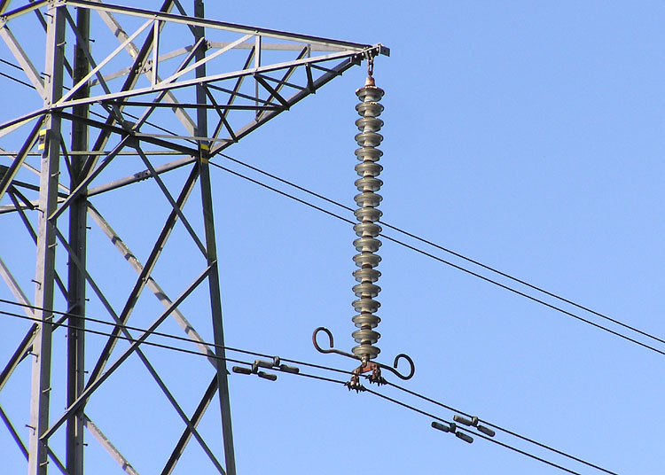power What are those rings on overhead powerlines called