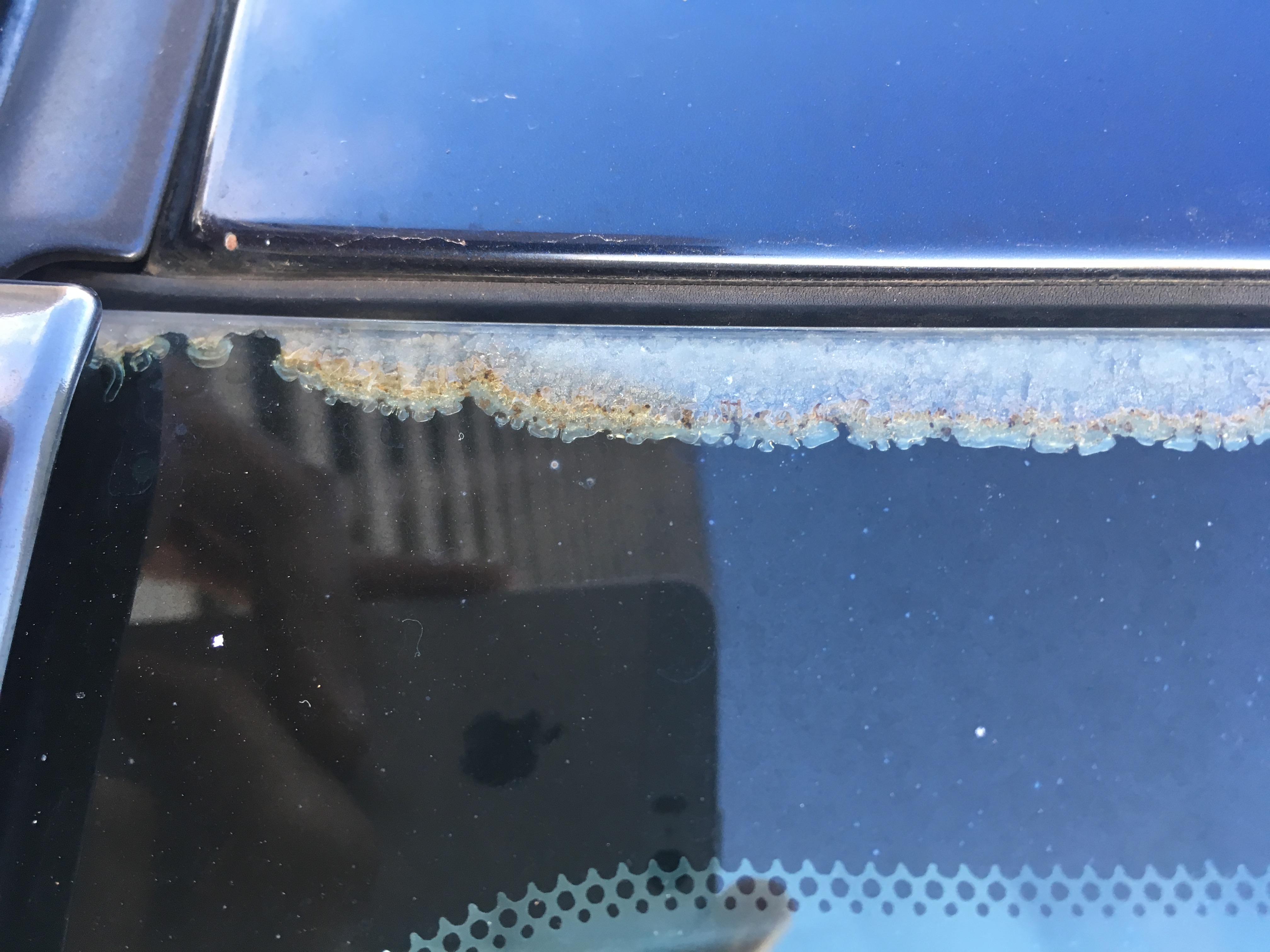 Rust UNDER windshield Motor Vehicle Maintenance & Repair Stack Exchange