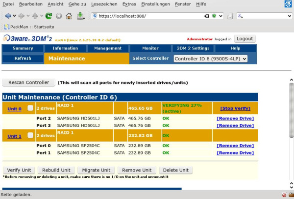 remote access - Centralized LSI RAID controller management - Server Fault