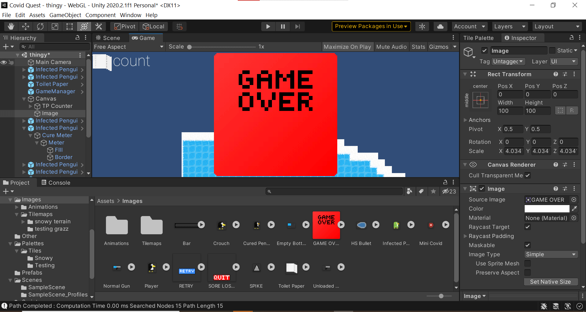 unity How do i keep the image size proportionate after camera size