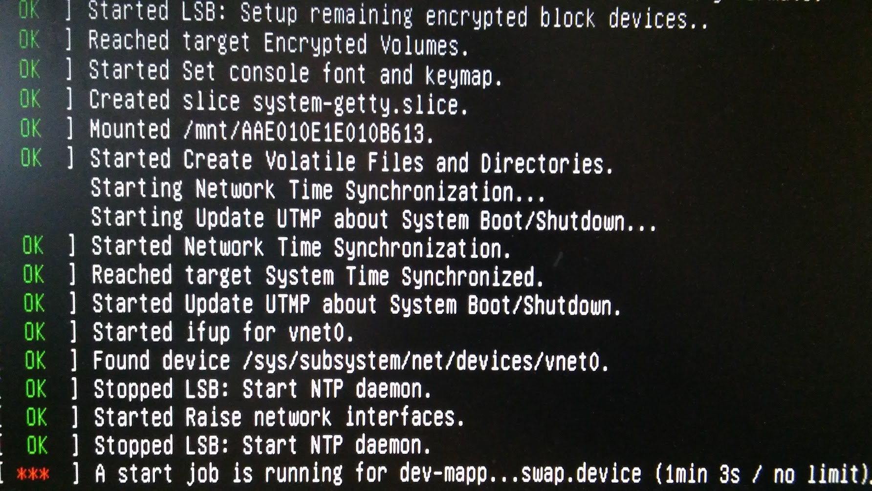 A Start Job Is Running For Ubuntu Kikikrt