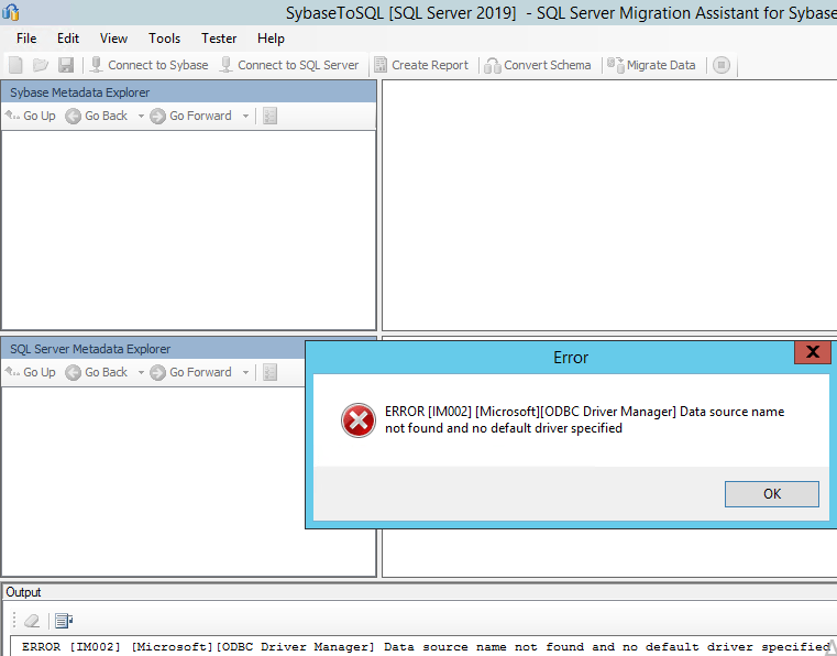 odbc ERROR Adaptive Server Requires encryption of the login password