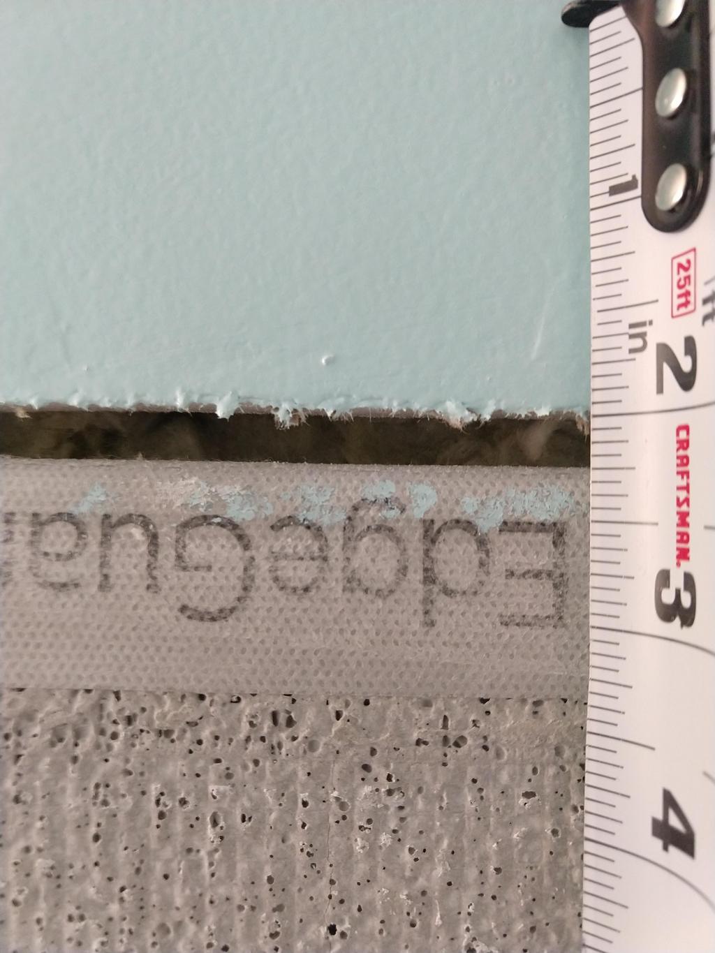 shower Gap between cement board and drywall Home Improvement Stack Exchange