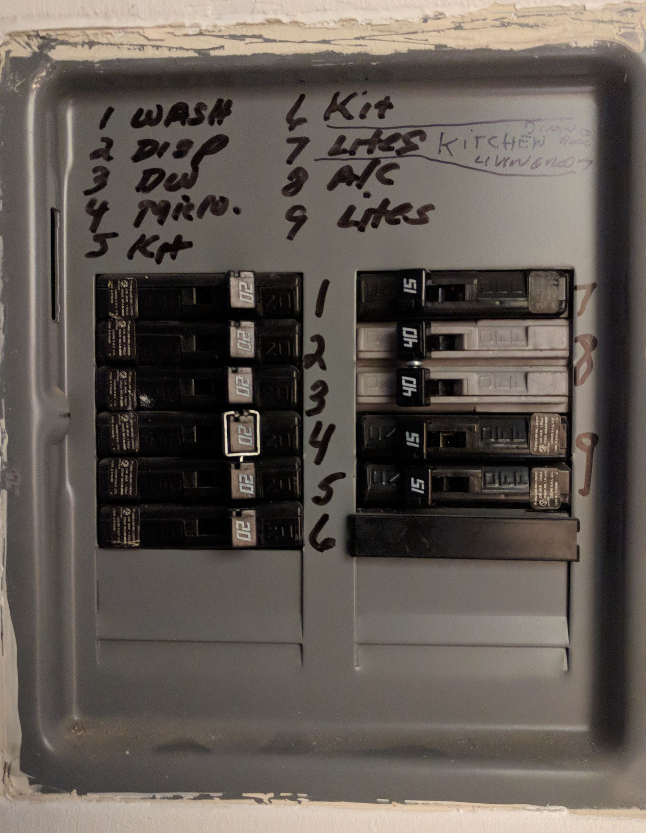 electrical How to add a two pole 40A breaker with corner tab(s) to