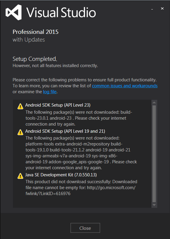 Failed to execute tools\android.bat solution Stack Overflow