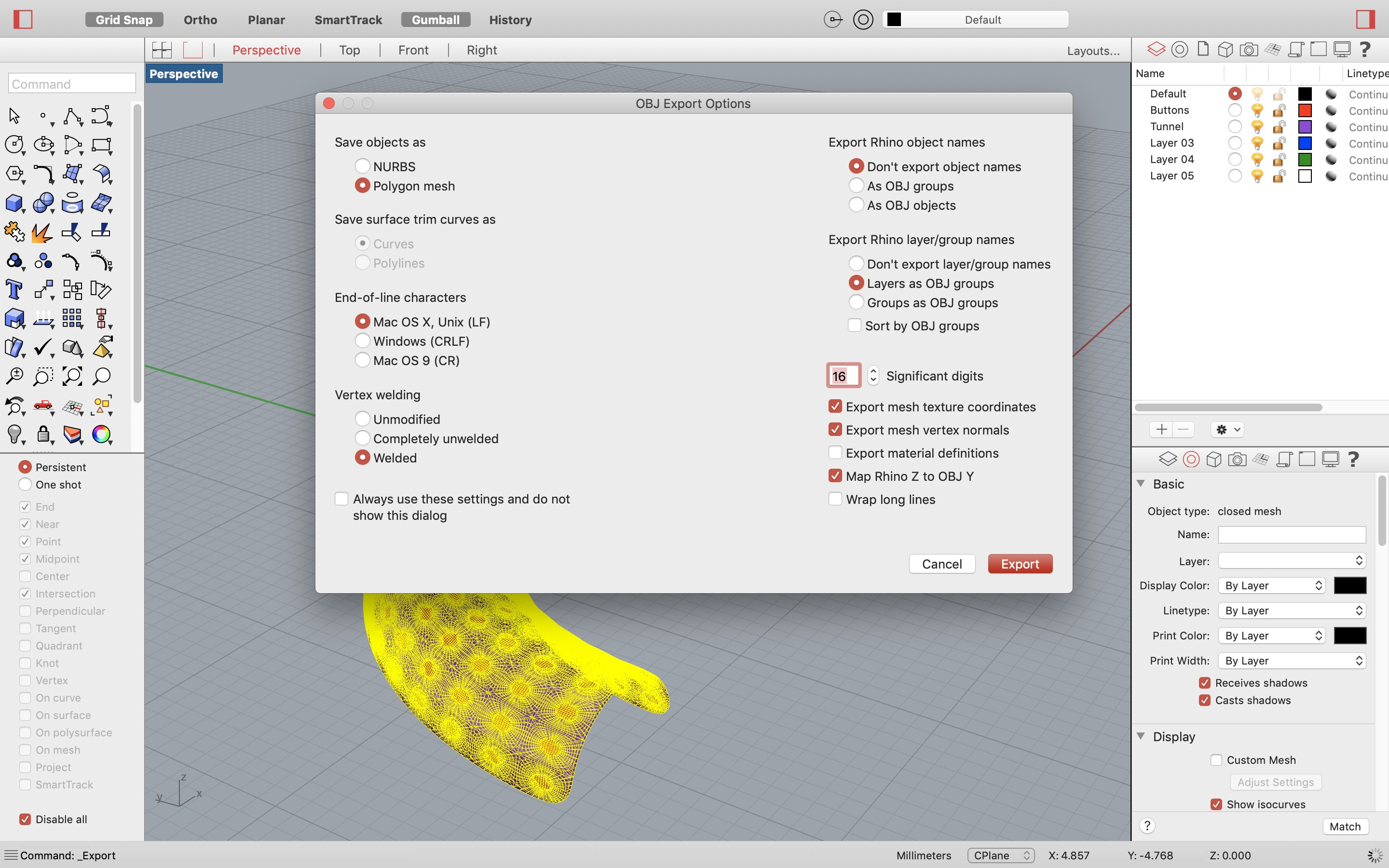Import Rhinoceros 5.4.1 to Blender 2.8 Blender Stack Exchange