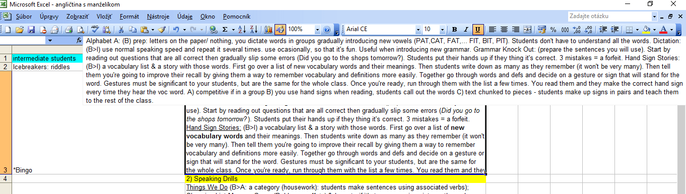 Can a single cell in Excel extend over several pages? How? Super User