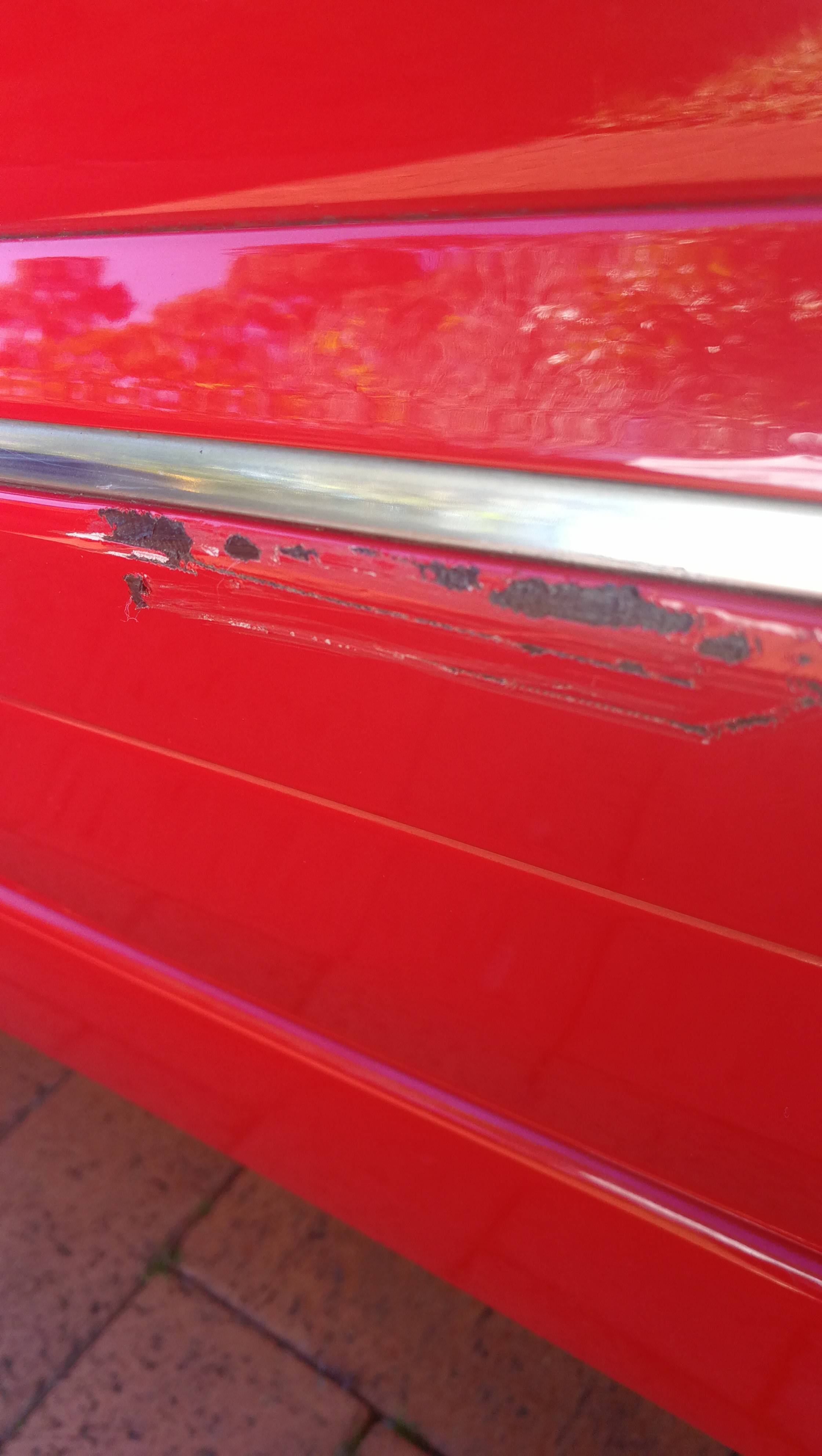 repair Fixing rough door scratch? Motor Vehicle Maintenance
