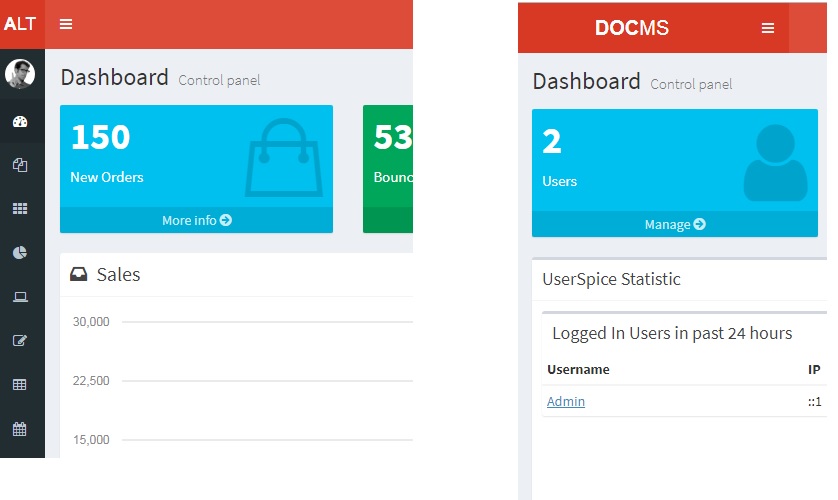 AdminLTE Bootstrap Theme Collapse Menu Not Appear Stack Overflow