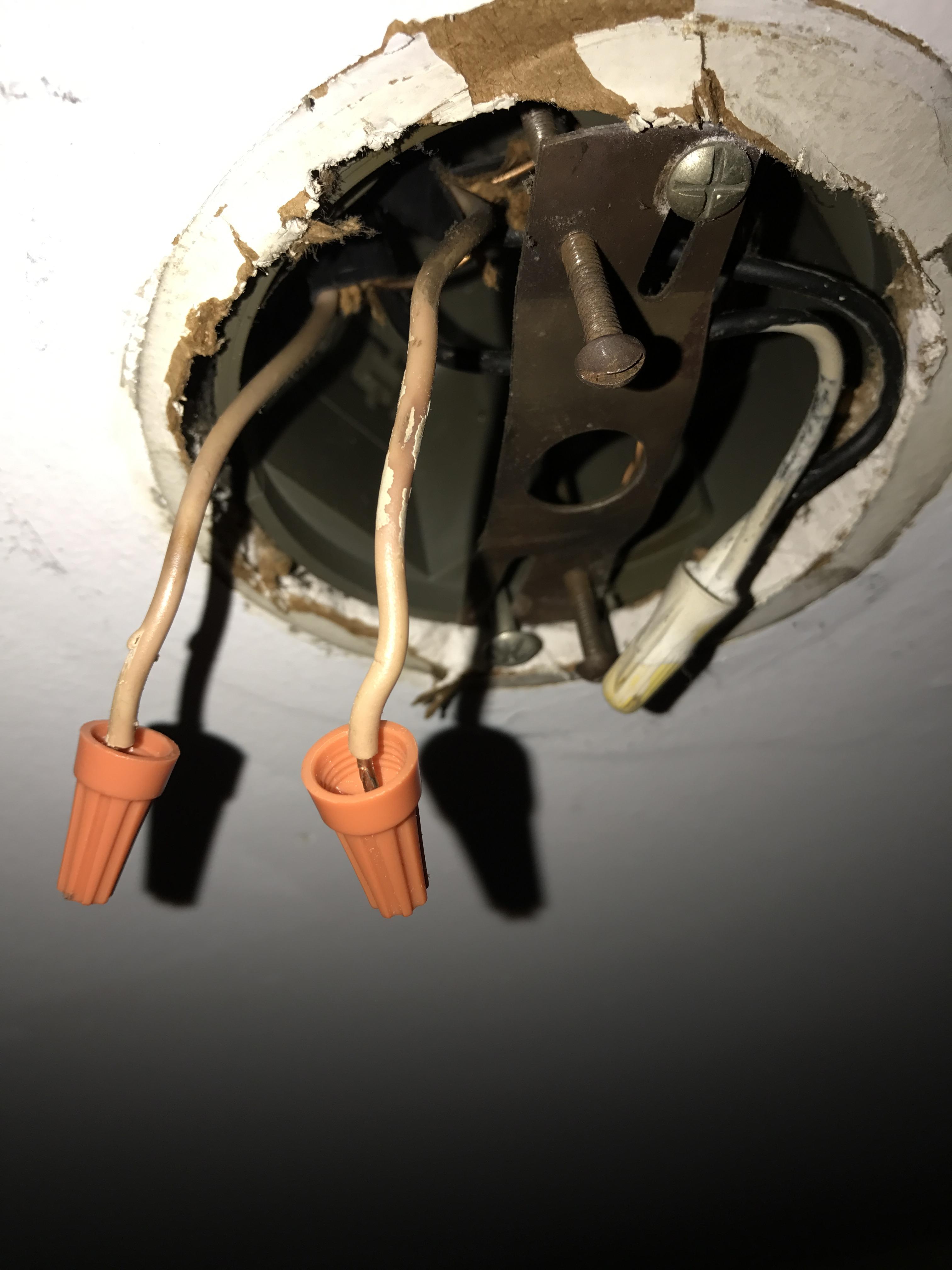 electrical ceiling fixture wires Home Improvement Stack Exchange