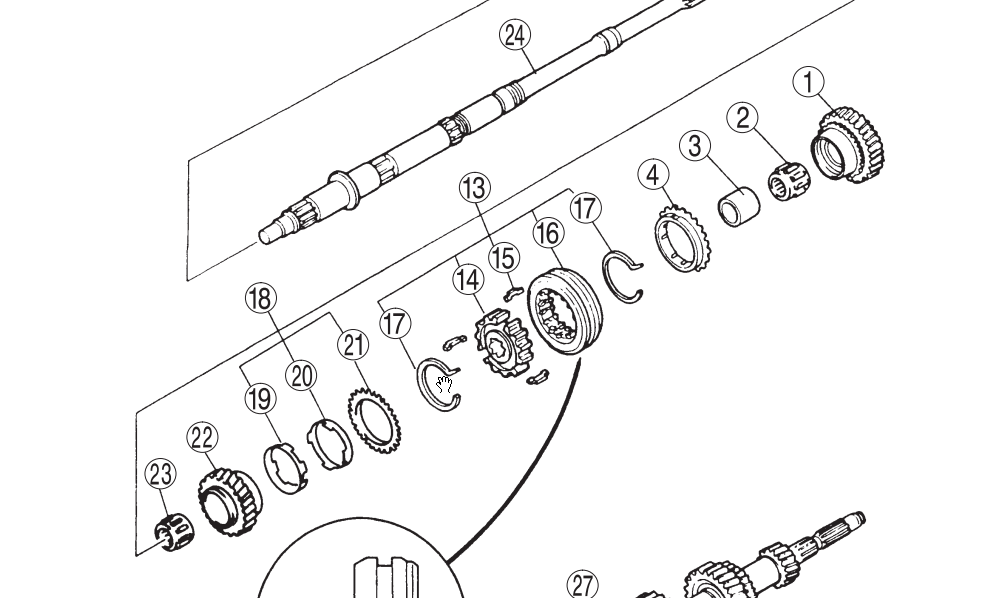 transmission Shifting into first gear not smooth Motor Vehicle