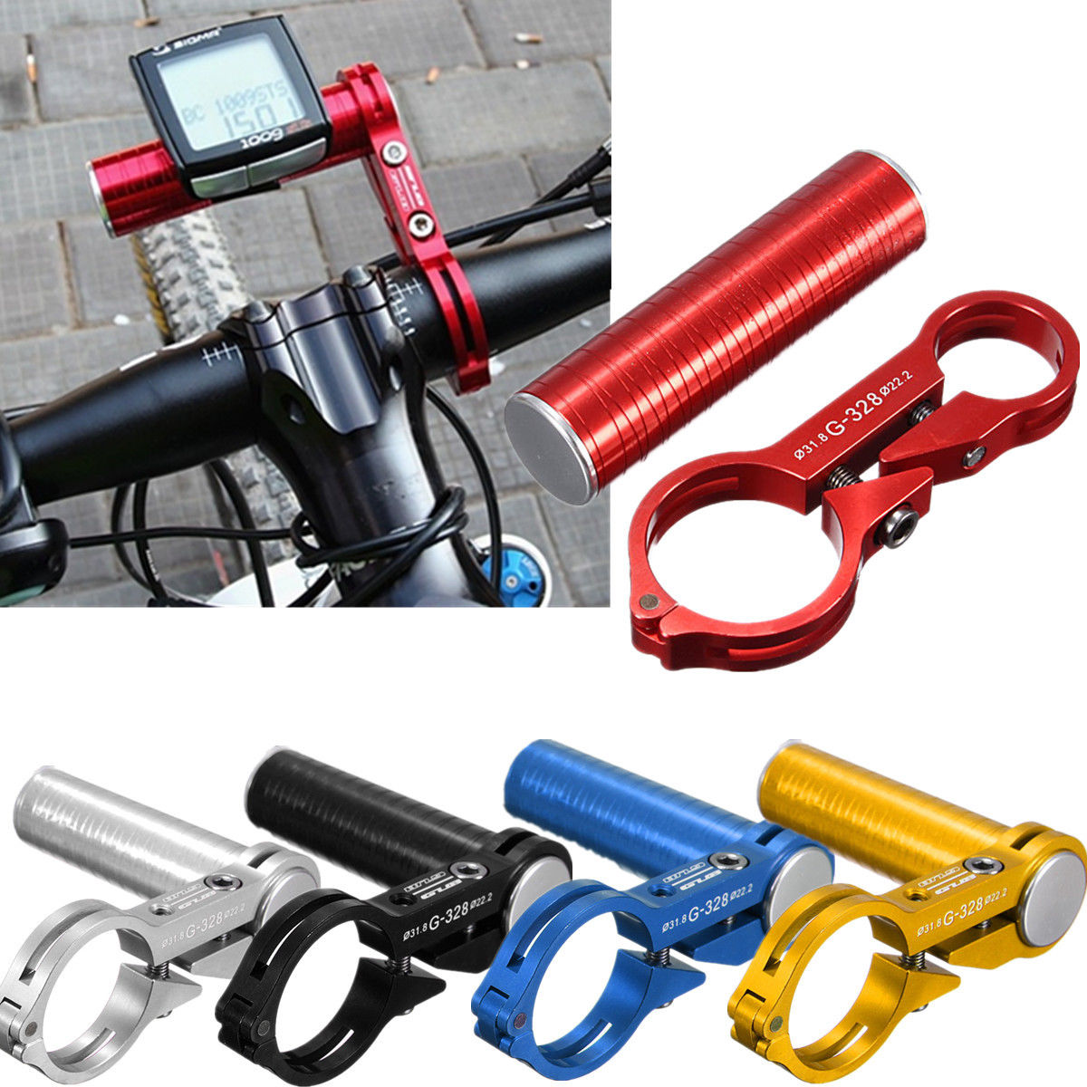 lighting Lamp holder for bicycle stem Bicycles Stack Exchange