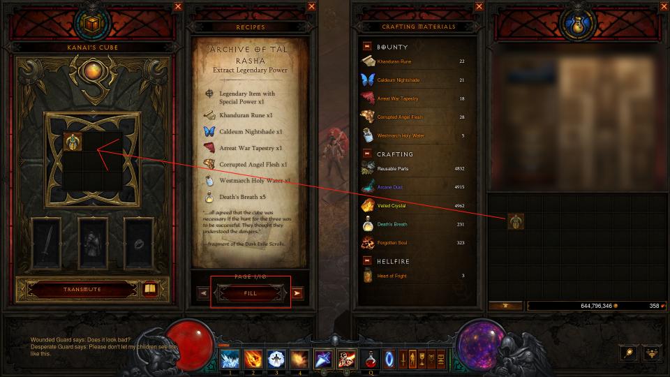 diablo iii With Patch 2.5, how do I use Kanai's Cube since I have no direct access to crafting