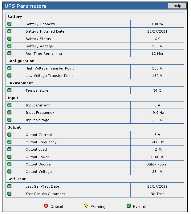 homework and exercises Calculate the UPS Capacity in amphours