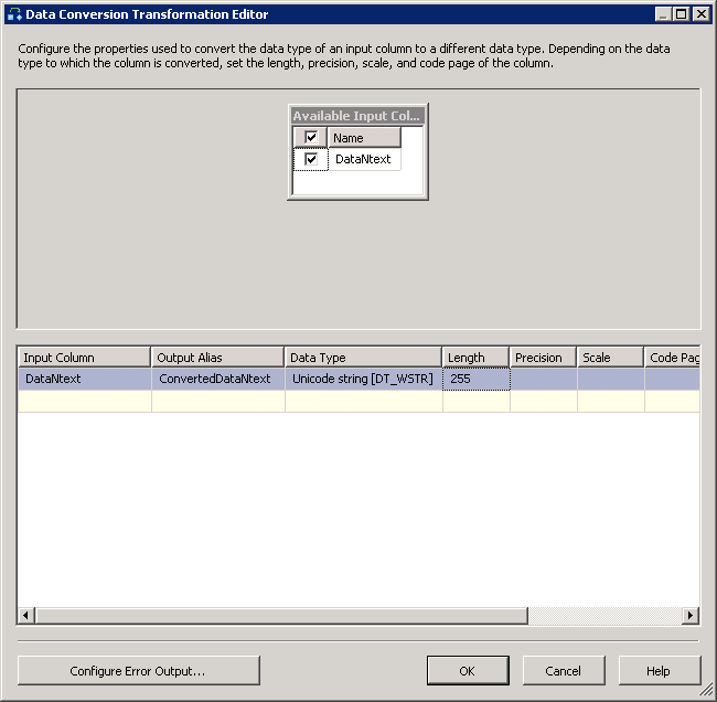 sql server Why is this SSIS package throwing conversion errors? Stack Overflow