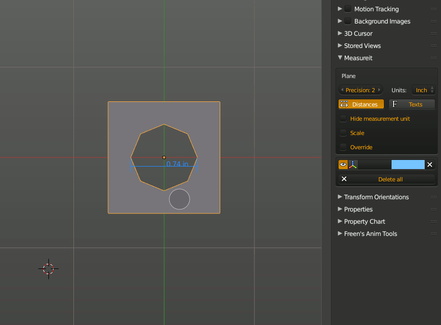 3d printing Is there a way to set specific dimensions in inches or an