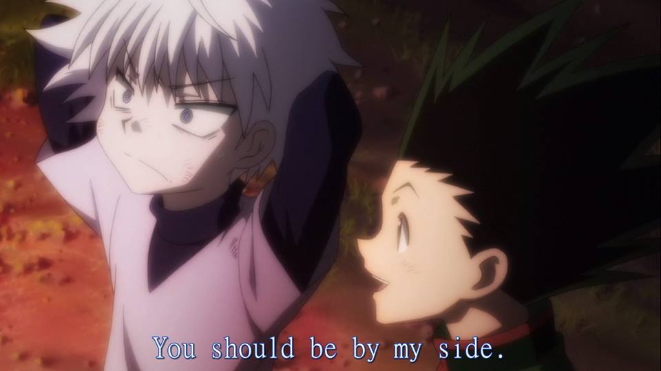 hunter x hunter Does Killua have a crush on Gon? Anime & Manga
