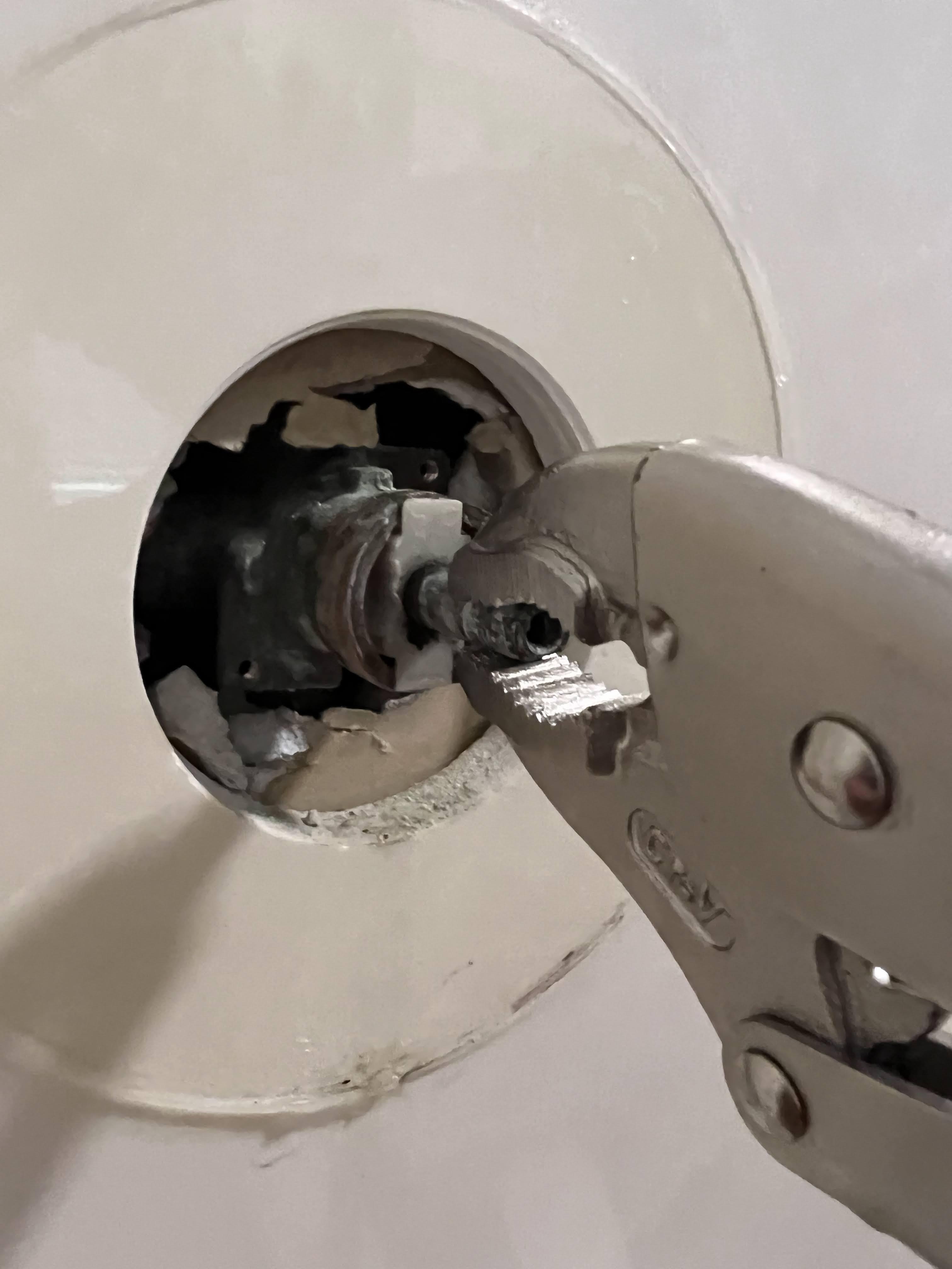 low hot water pressure from just the shower Home Improvement Stack