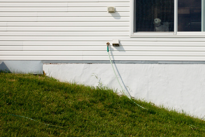 How Would You Repair This Exterior Foundation Insulation