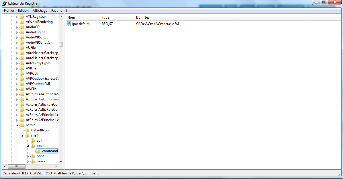 windows 7 Change the default program to open .bat files Super User
