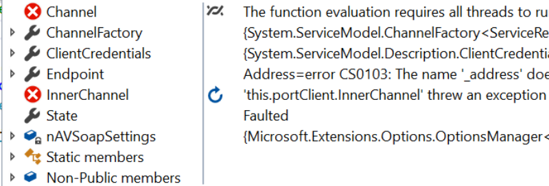 The HTTP request is unauthorized with client authentication scheme