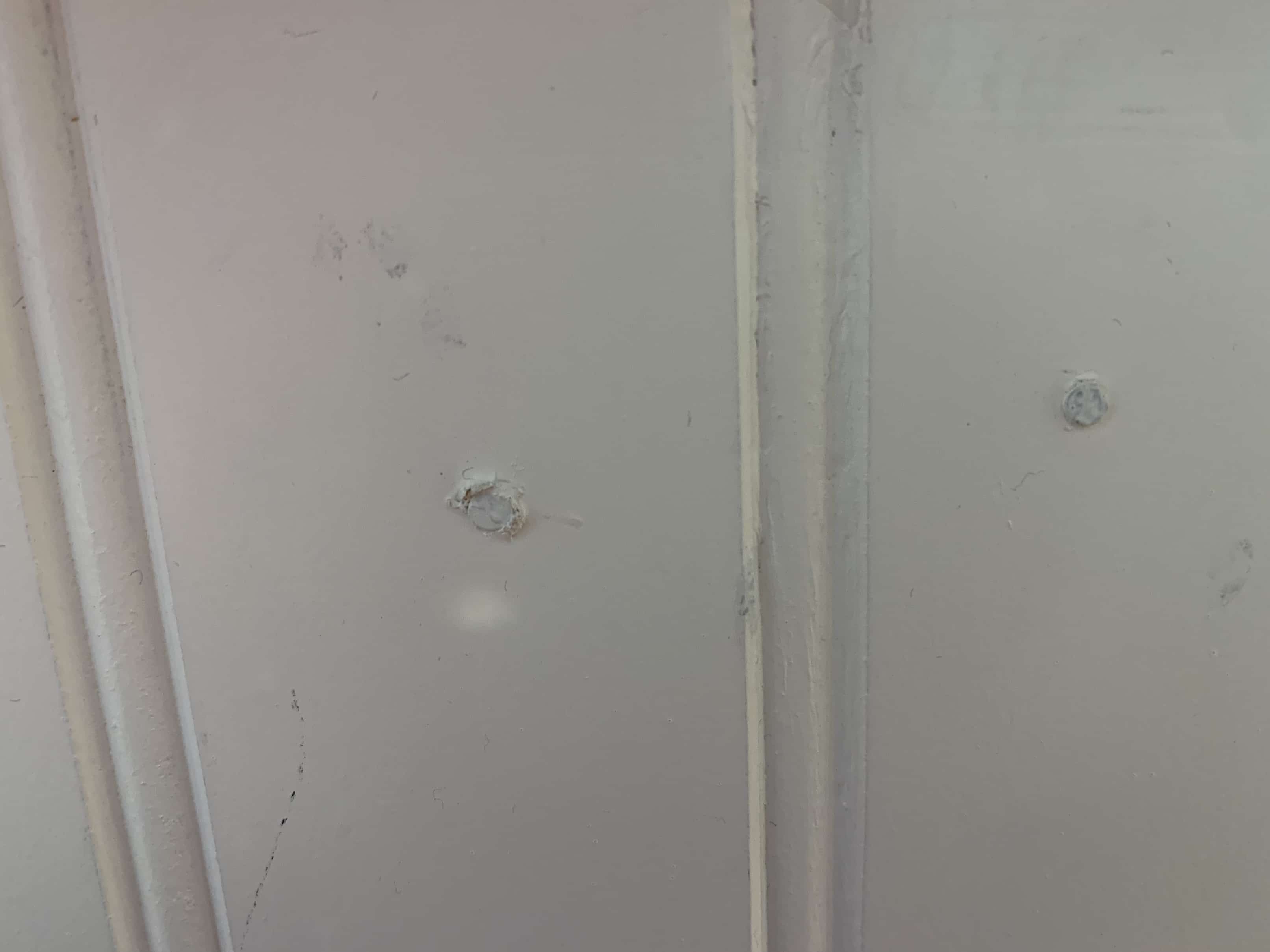 woodworking How can I set these nails flush in my beadboard paneling